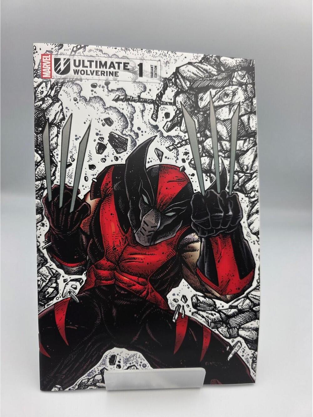 Ultimate Wolverine #1 – Kevin Eastman NYCC 2025 Exclusive (Partial B&W) LE 300